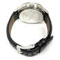 Designer Michael Kors MK5016 Silver-Tone Leather Band Analog Wristwatch image number 2