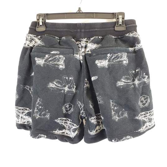 Well Known Women Black Swan Shorts M image number 4