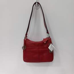 Giani Bernini Soft Red Leather Shoulder Bag Tote Purse Satchel NWT alternative image
