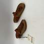 Myra Womens Brown Leather Crockler Western Hand-Tooled Thong Sandals Size 10 image number 1