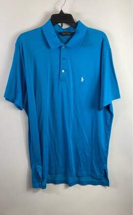 Polo Ralph Lauren Blue Polo Shirt - Size X Large