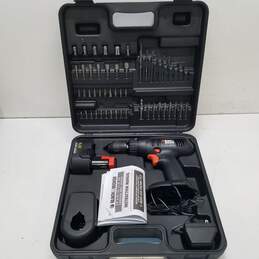 Black & Decker 3/8 Cordless Drill Driver PS3625 With Case & Drill Attachments