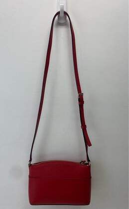 Kate Spade Red Leather Zip Small Crossbody Bag alternative image