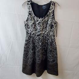 Maeve Anthropologie Fading Tracery Fit & Flare Sleeveless Dress Size 6