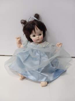 Vintage Madame Alexander Baby Doll w/ Blue Dress