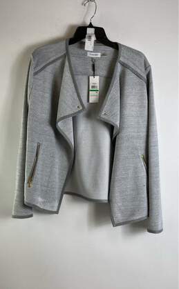 Calvin Klein Gray Jacket - Size Large