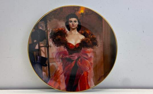 4 Gone with the Wind Golden Anniversary Series Collector's Plates image number 6