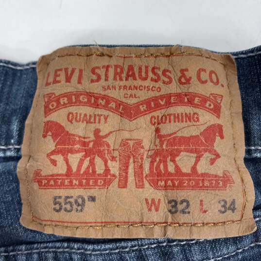 Levi Men's Jeans Size W32 L34 image number 3