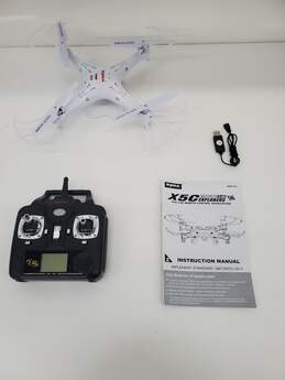 Syma X5c Explorers 360 deg. 4CH RC Quadcopter Drone Remote Control untested
