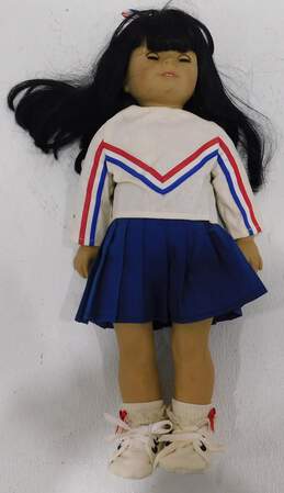 American Girl Doll JLY 4 Asian Dark Brown Eyes Black Hair 2008 Body Tag