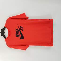 Nike Men T Shirt L Red alternative image
