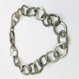 Sterling Silver Link Chain Bracelet 4.4g