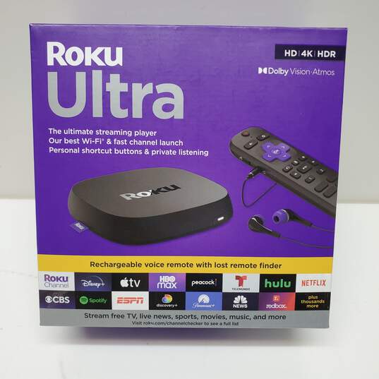 Roku Ultra Streaming Player HD/4K/HDR Dolby Vision-Atmos in Sealed Box image number 1