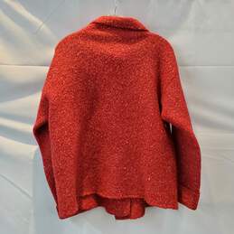 Eileen Fisher Alpaca/Wool/Silk Blend Sweater Jacket Women's Size S alternative image