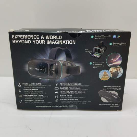 Utopia 360 Virtual Reality Headset with Bluetooth Controller Sealed image number 2