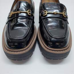 Sam Edelman Women's Black Laurs Lug Sole Loafer Genuine Leather Size 7.5M alternative image