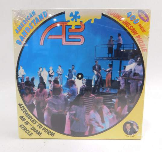 Sealed American Bandstand 80's Dick Clark Puzzle image number 1