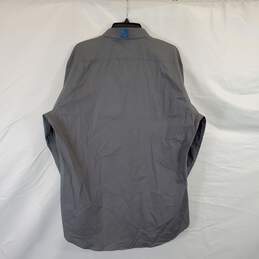 14th & Union Men Dark Gray Dress Shirt NWT sz XL alternative image
