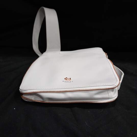 Radley London Medium Zip Crossbody White Bag image number 3