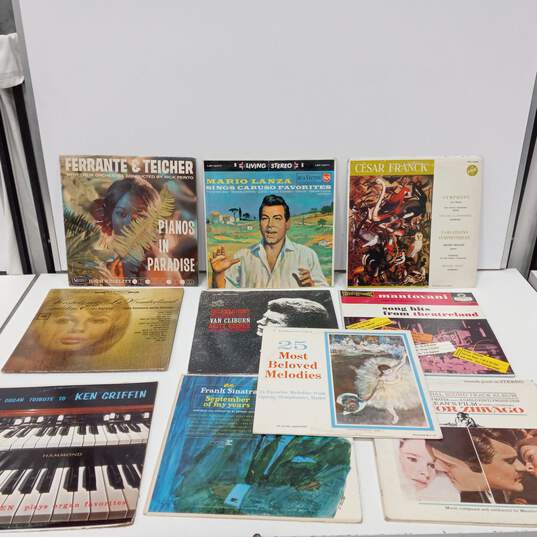Bundle of 10 Assorted Vintage Classical Vinyl Records (60s,70s,80s) image number 1
