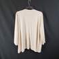 Chico's Women Ivory Embroidery Cardigan Sz 3 Nwt image number 3