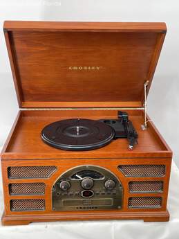 Crosley Compact Disc Digital Audio Turntable FM/AM Player Powers On Not Tested alternative image
