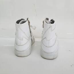 Zadig & Voltaire White Hi Top Leather Sneakers Size 36