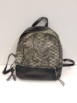 Michael Kors Rhea Paisley Medium Backpack Black