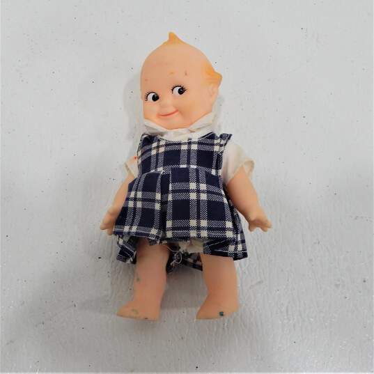 Kewpie Doll 1991 VTG By Jesco 7" X 4" With Blue Wings Movable parts. image number 1