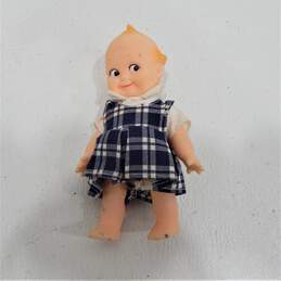 Kewpie Doll 1991 VTG By Jesco 7" X 4" With Blue Wings Movable parts.