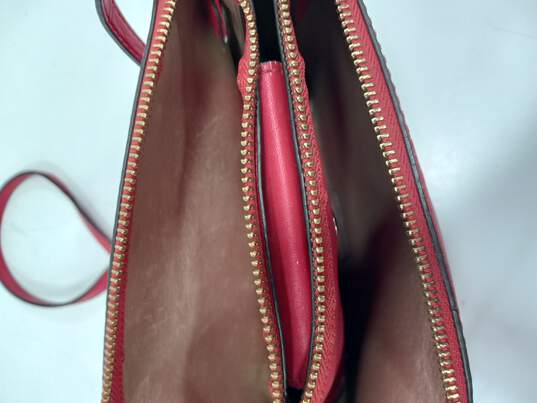 Nine West Women's Red Leather Purse image number 6