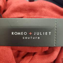 Romeo + Juliet Women Red Drape Jacket S NWT alternative image