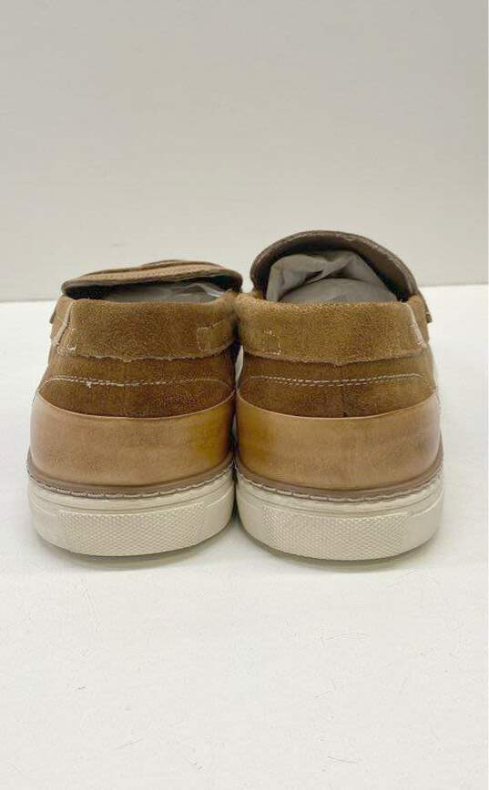 Adan LA Logan Brown Slip-On Shoes Size 9 image number 4