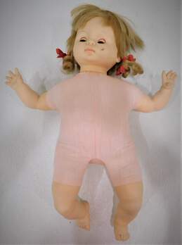 Vintage 1969 Effanbee Soft Body Baby Doll Sleepy Eyess Crier alternative image