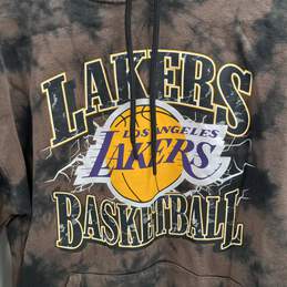 Lakers Unisex Hoodie Black & Brown Size L alternative image