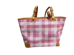 Pink Plaid Handbag alternative image