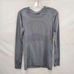 Lululemon WM's Athletica Swiftly Tech Long Sleeve Gray Shirt Size S