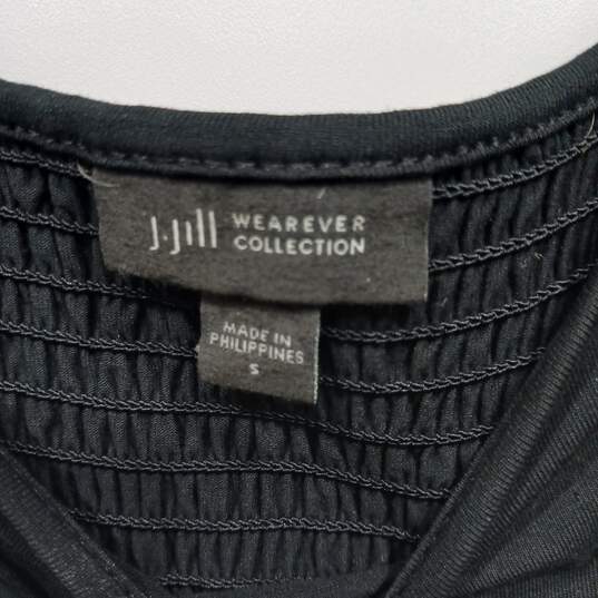 J. Jill Women's Black Sleeveless Maxi Dress Size S image number 3