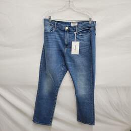 NWT Frame Denim WM's Le High Straight Blue Jeans Size 33 x 26