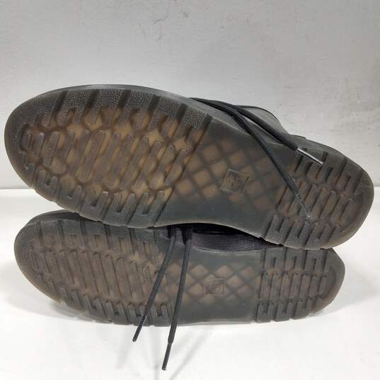 Dr. Martens Unisex Black Leather Sneaker Boots Size 7 image number 3