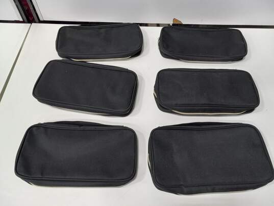 Bundle of 8 Black traveling Bags In Various Sizes image number 7