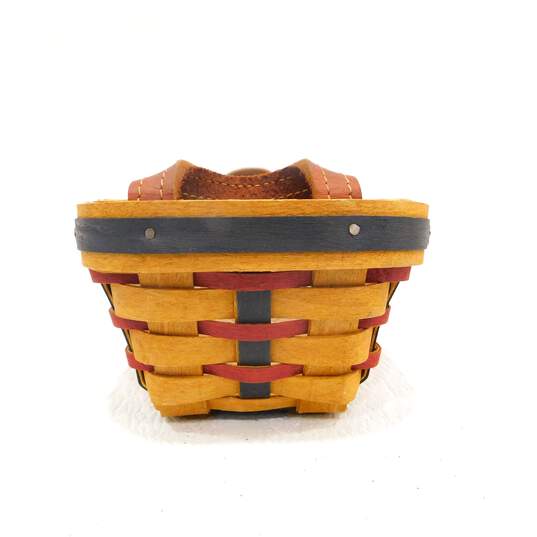 Set of 3 2003 Longaberger Proudly American Baskets w/ Protectors image number 4