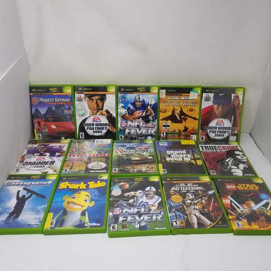 Lot of 15 Microsoft Xbox Video Games-Grand Theft Auto++ Untested image number 1