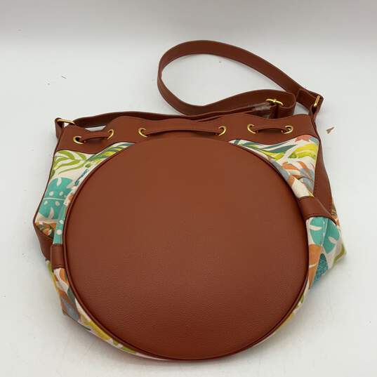 Disney Womens Multicolor Moana Adjustable Strap Inner Pocket Beach Bucket Bag image number 4