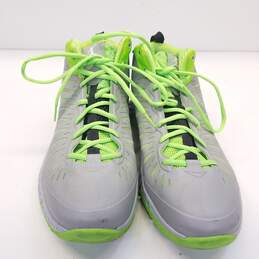 Nike Air Jordan Super Fly Wolf Grey, Electric Green Sneakers 528650-045 Size 11 alternative image