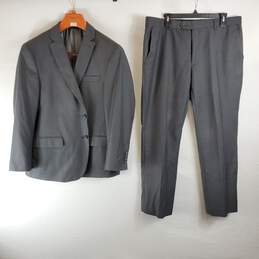 Giorgio Fiorelli Men 2PC Grey Suit Sz 44