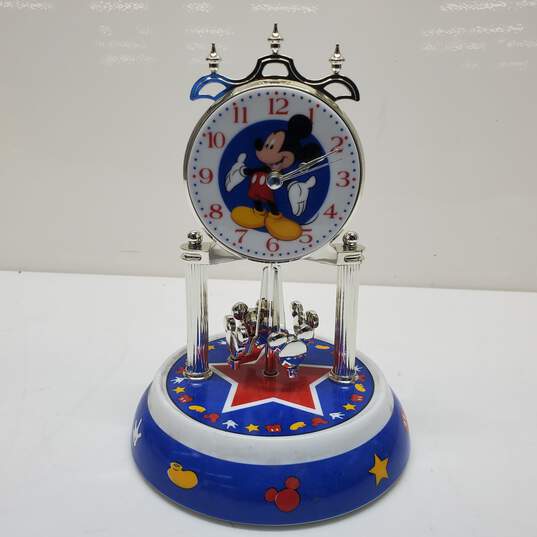 Lot of 2 Disney Mickey Mouse Special Edition Dome Clocks image number 6