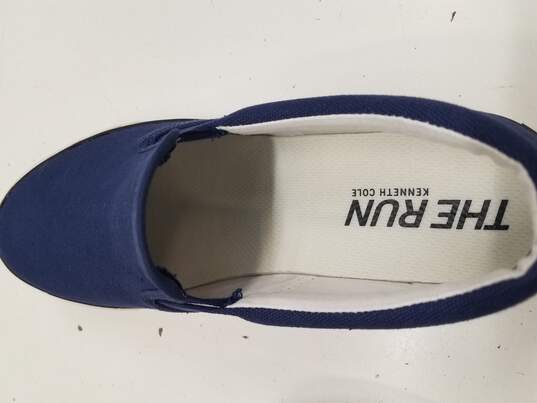 Kenneth Cole | The Run Men's Slip-On Sneaker in Navy, Size: 9.5 image number 8