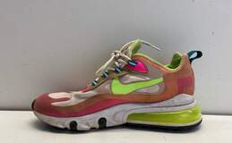 Nike Air Max 270 React Pink Volt Athletic Shoes Women's Size 8 alternative image