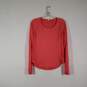 Womens Long Sleeve Round Neck Regular Fit Pullover T-Shirt Size Medium image number 2